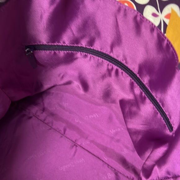 Vera Bradley Plum Crazy Tote - Picture 4 of 5
